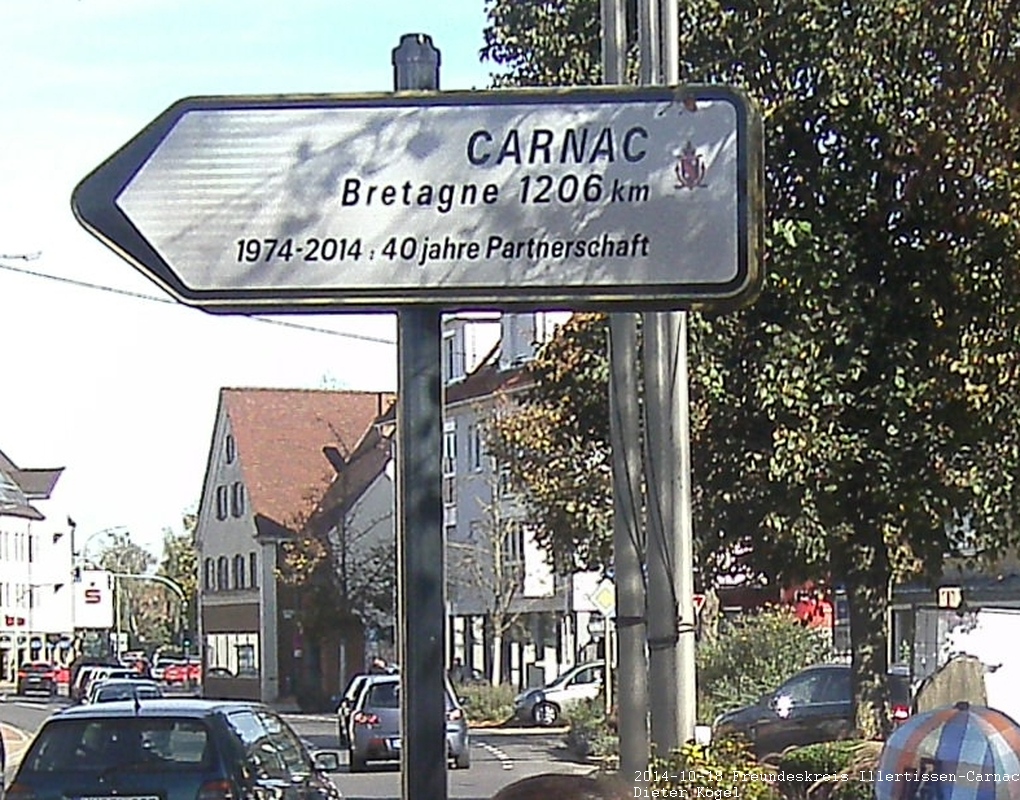 Wegweiser Carnac