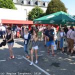 Markt Carnac Sonntag